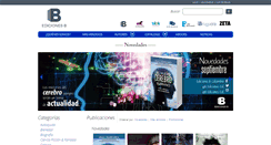 Desktop Screenshot of edicionesb.com.co